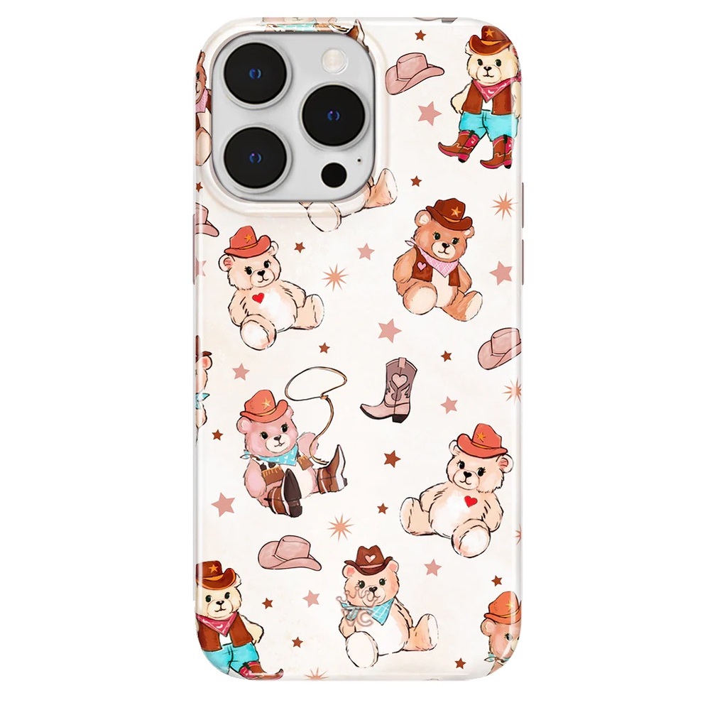 🧸VELVET CAVIAR- Cowboy Teddy iPhone 15 Case